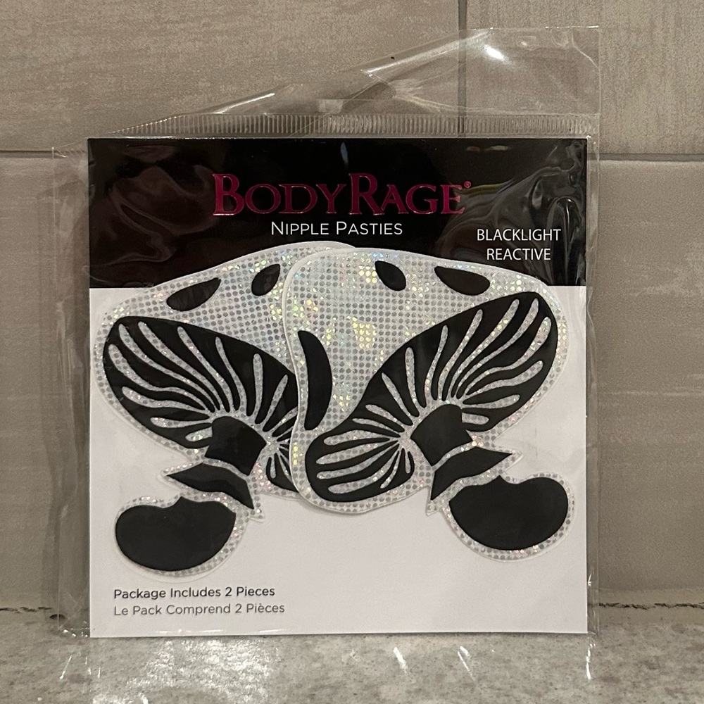 Body Rage Nipple Pasties - Picture 3 of 6